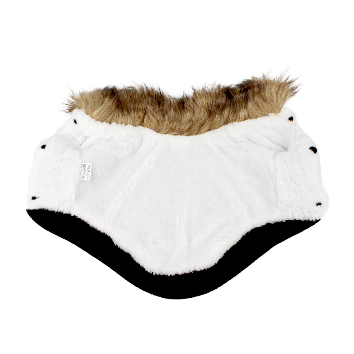 Interior de pelito de la chaqueta efecto piel para perro pequeño (foto del fabricante)